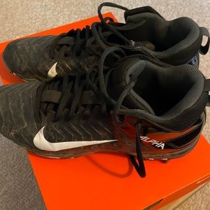 Black Nike cleats